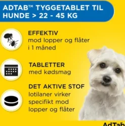 AdTab til hunde 22 til 45 kg