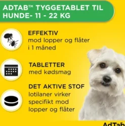 AdTab til hunde 11 til 22 kg
