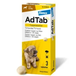 AdTab til hunde 1,3 til 2,5 kg