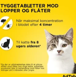 AdTab til katte 2 til 8 kg.