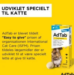 AdTab til katte 2 til 8 kg.