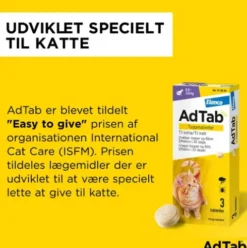 AdTab til katte 0,5 til 2 kg.