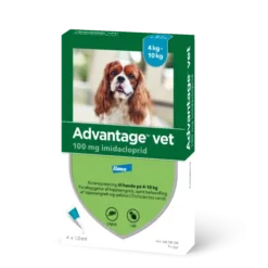 Advantage vet. til hunde mellem 4-10 kg