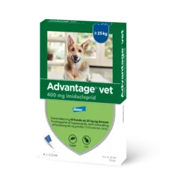 Advantage vet. til hunde over 25 kg