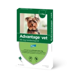 Advantage vet. til hunde under 4 kg