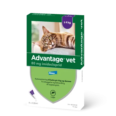 Advantage vet. til katte over 4 kg