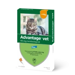 Advantage vet. til katte under 4 kg