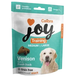 Calibra Joy Dog Training Snacks, Medium & Large, Venison & Duck