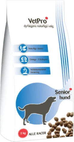 VetPro Senior hundefoder