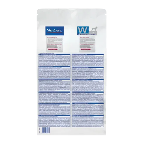 Virbac HPM Dog W2, Weight Loss & Control