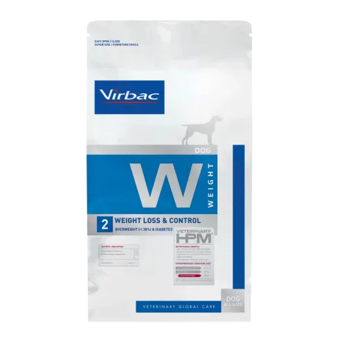 Virbac HPM Dog W2, Weight Loss & Control