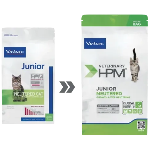 Virbac HPM Junior Neutered Cat