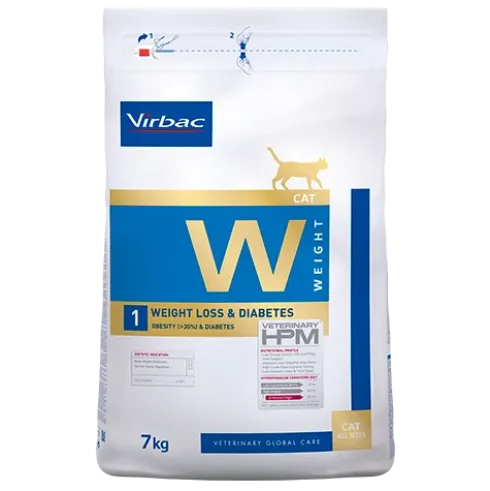 Virbac HPM (W1) Weight loss & diabetes Cat