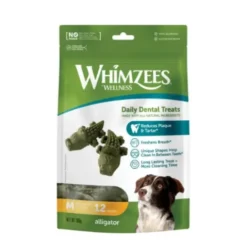 Whimzees tyggeben, alligator, M