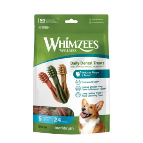 Whimzees tyggeben, tandbørste, S